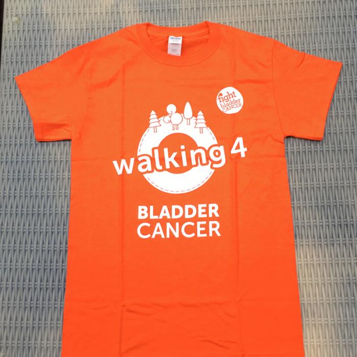 Walking 4 Bladder Cancer T-Shirt