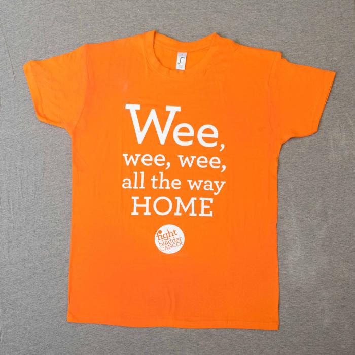 Ladies Wee-Wee-Wee T-Shirt Orange