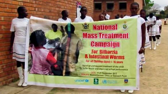 National © Mass Treatment Campaign For Bilharzia & Intestinal Worms Ter all calleren dard 1-15 mars